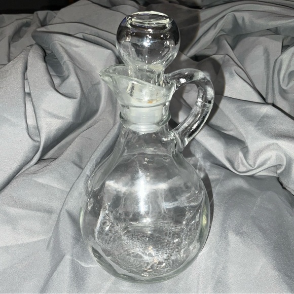 Norpro Anchor Hocking Presence Cruet With Stopper vtg - Picture 1 of 16